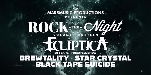 ROCK THE NIGHT Vol.14 feat. ECLIPTICA | BREWTALITY | STAR CRYSTAL | BLACK TAPE SUICIDE
