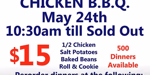 Memorial Chicken BBQ