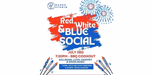 Red, White, and Blue Social