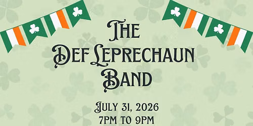 The Def Leprechaun Band | LIVE MUSIC!