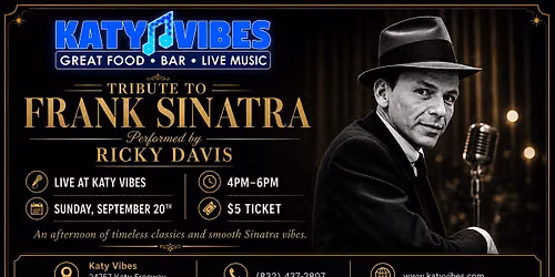 \ufe0f Tribute to Frank Sinatra with Ricky Davis! \ufe0f