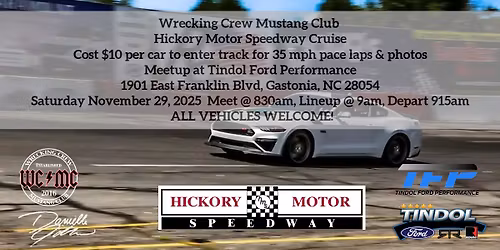 WCMC Hickory Motor Speedway Laps