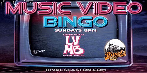 Music Video Bingo at Rivals