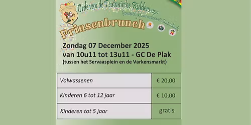 Prinsenbrunch Diepenbeek 2025