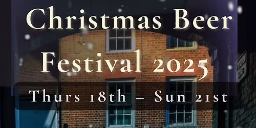 CHRISTMAS BEER FESTIVAL
