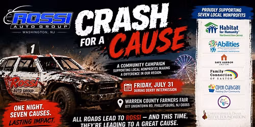 Crash for a Cause at the Warren County Farmers Fair!