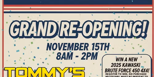 Tommy's Motorsports of Crossville Grand Re-Opening!