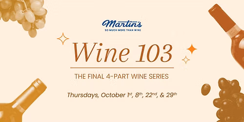Wine 103 - 4 Part Course