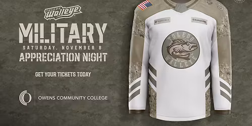 Military Appreciation Night: Walleye vs. KWings