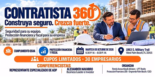 Contratista 360. Construya seguro. Crezca fuerte