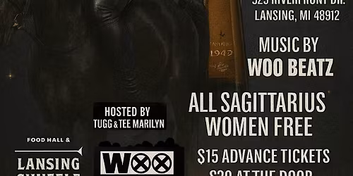 Sagittarius Szn All Black Party
