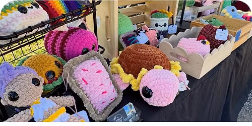 Beginner crochet classes at The Boardwalk LLC