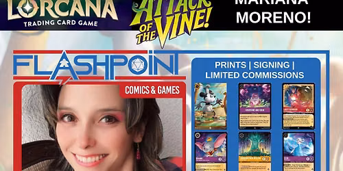 Mariana Moreno Signing at Flashpoint Comics and Games