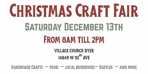Christmas Craft Fair