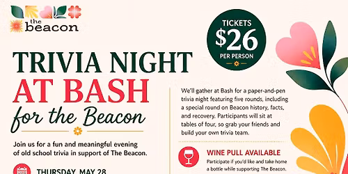Trivia Night at Bash for The Beacon