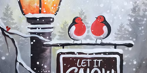 Join Brush with Jess to paint 'Festive Friends' in Sheffield