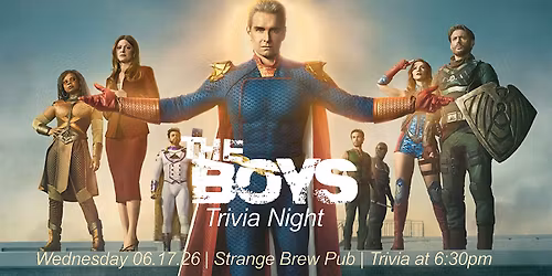 The Boys Trivia Night