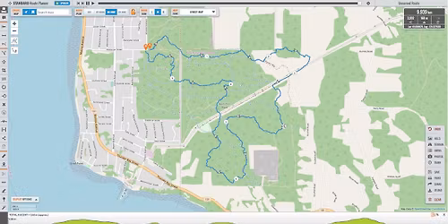Marathon Shuffle Training #1 - Penticton Maze