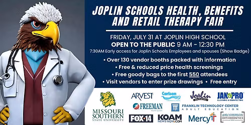 Joplin Schools Health, Benefits & Retail Therapy Fair