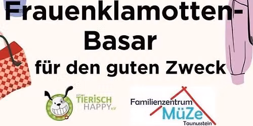 Frauenklamotten-Basar - Second-Hand - Flohmarkt - f\u00fcr den guten Zweck!