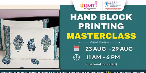 Hand Block Printing Masterclass