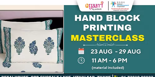 Hand Block Printing Masterclass