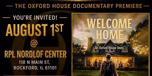 Oxford House Documentary Premiere