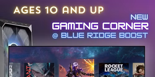 Gaming Night for Ages 10 and Up