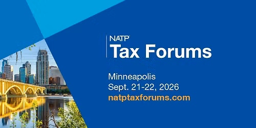 2026 NATP Tax Forums \u2013 Minneapolis