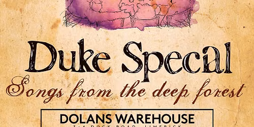 Limerick Dolan's Warehouse - Songs From The Deep Forest 20th Annniversary Show