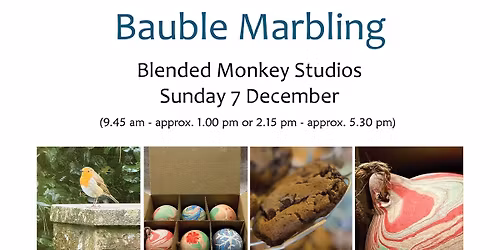 Bauble Marbling Workshop