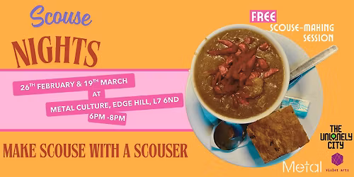 Scouse Nights: Make Scouse with a Scouser with Dora Colquhoun