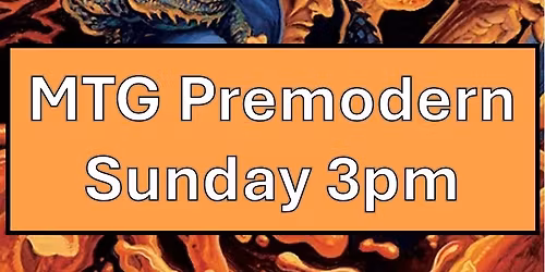 Magic the Gathering Premodern Weekly Tournament