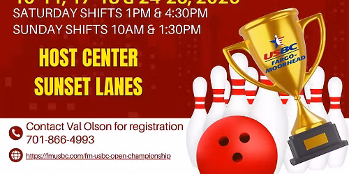 Fargo-Moorhead USBC Open & Women's Championship Tournament