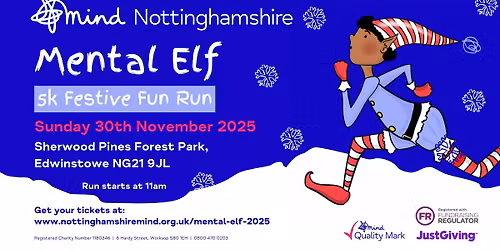 Nottinghamshire Mind's Mental Elf Fun Run 2025