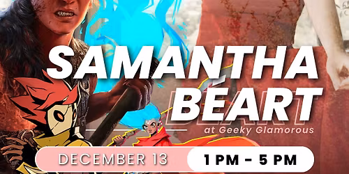 Samantha Beart Baldur's Gate 3 Signing 