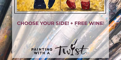 PICK YOUR SIDE + FREE WINE