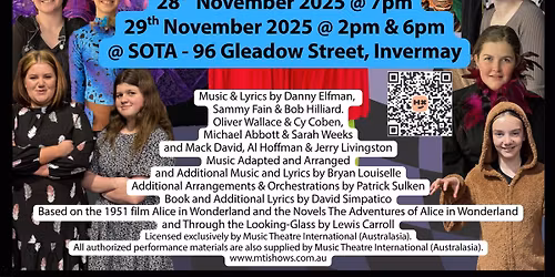 SOTA presents: Alice In Wonderland JR