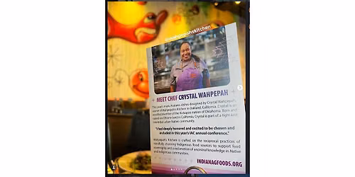 A Seat at the Table: Chef Crystal Wahpepah on Indigenous Foodways