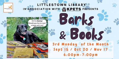 Barks & Books (Fall 2025)
