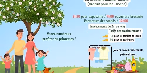 Balade printani\u00e8re & Brocante enfants \u2013 12 avril 2026