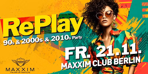 RePlay - Back to the 90s, 2000s & 2010s Party!