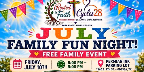 Rooted In Faith Vendor Market in July
