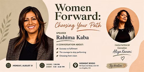 Women Forward: Choosing Your Path