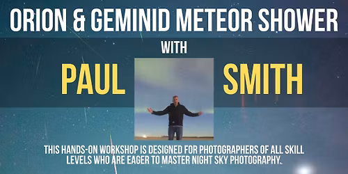 Oklahoma Orion & Geminid Meteor Shower Adventure with Paul Smith