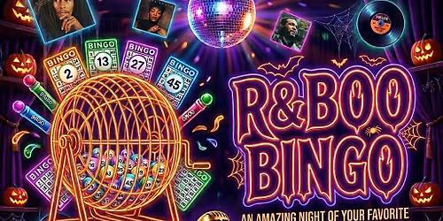 R&Boo Bingo -Halloween R&B Bingo & Album Cover Party
