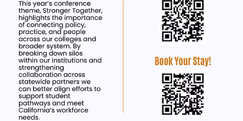 CCCAOE FALL 2026 CONFERENCE: STRONGER TOGETHER