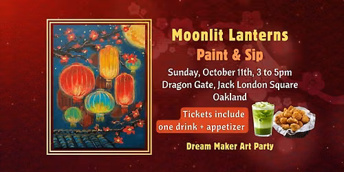 Moonlit Lanterns - Paint and Sip