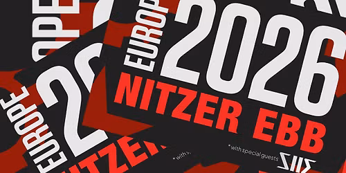 NITZER EBB 2026 + Special Guest: SIIE | 13.03.2026 Berlin
