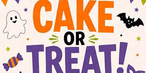 Cake or Treat! Kids Halloween Costume Party & Cake Decorating